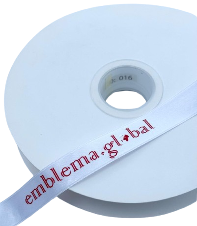 Panglică double-face personalizată cu logo