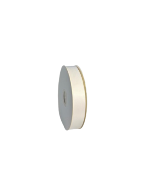 Panglică Double-face satin  28MM/91,4 METRI (White 029)