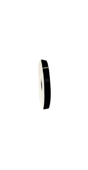 Panglică Double-face satin  16MM/91,4 METRI (Black 030)