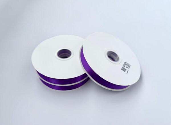 Panglică Double-face satin  22MM/91,4 METRIE (Purple 465)