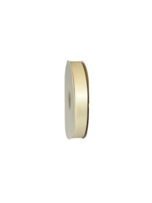 Panglică Double-face satin  22MM/91,4 METRI (Ivory 810)