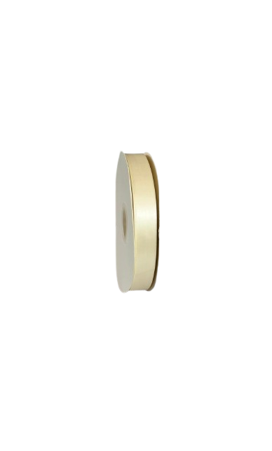 Panglică Double-face satin  22MM/91,4 METRI (Ivory 810)