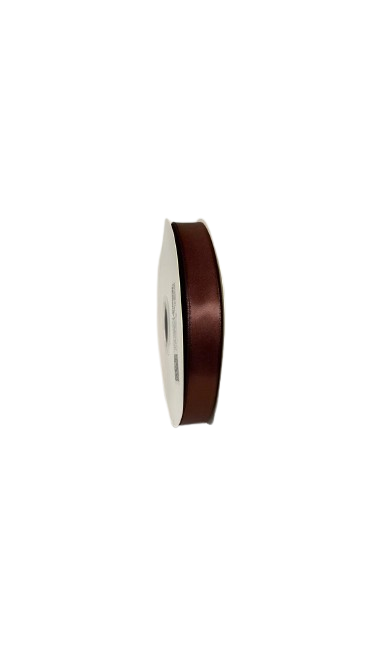 Panglică Double-face satin  22MM/91,4 METRI (Friar Brown 870)