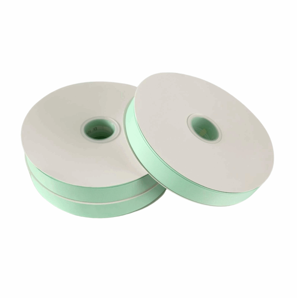 Panglică Ripsata  25MM/91,44 METRI (Pastel Green 513)