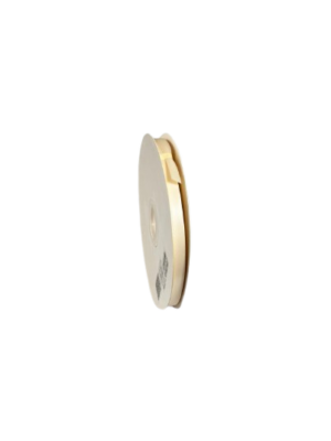 Panglică Double-face satin  9MM/91,4 METRI (Cream 815)