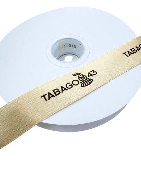 Panglică double-face personalizată cu logo