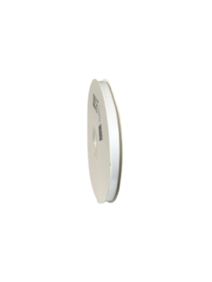 Panglică Double-face satin 9MM/91,4 METRI (White 029)