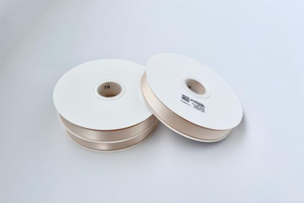 Panglică Double-face satin  22MM/91,4 METRI (Nude 112)