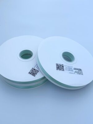 Panglică Double-face satin 16MM/91,4 METRI (Pastel Green 513)