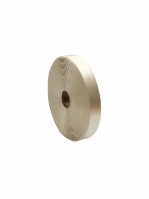 10417 Panglică Double-face satin 25MM/100 METRI (Crem 10417)