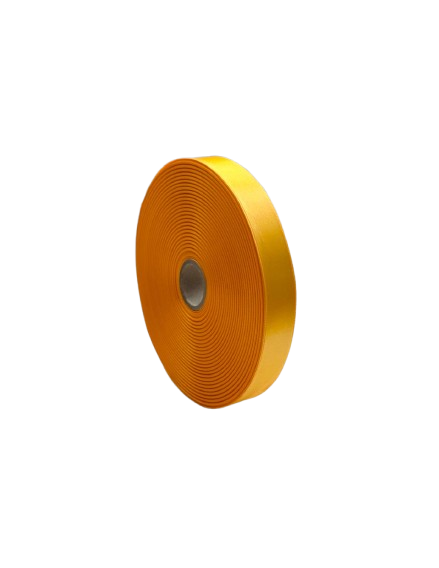auriu Panglică Double-face satin 25MM/100 METRI (Auriu)