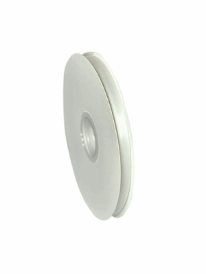 Panglică Single-face satin  9MM/91,4 METRI (White 029)