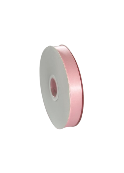 Panglică Single-face satin  22MM/91,4 METRI (Pearl Pink 123)