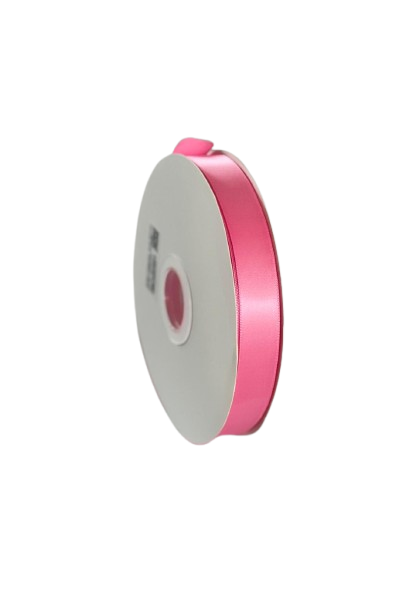 155 Panglică Single-face satin 22MM/91,4 METRI (Geranium Pink 155)