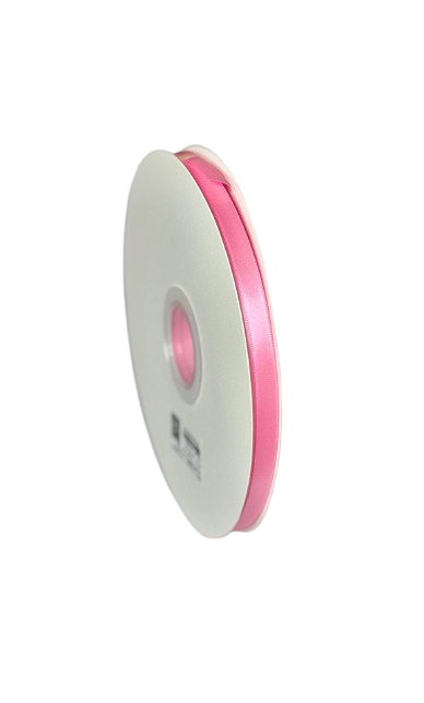 Panglică Single-face satin  9MM/91,4 METRI (Geranium Pink 155)