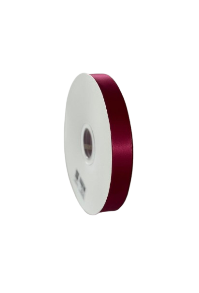 Panglică Single-face satin  22MM/91,4 METRI (Wine 275)