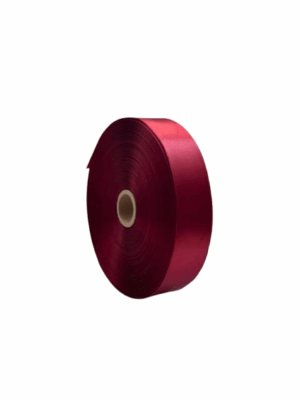 Panglică Double-face satin 38MM/100 METRI (Bordo 560)