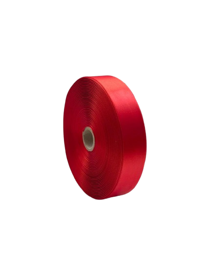 Panglică Double-face satin 38MM/100 METRI (roș)