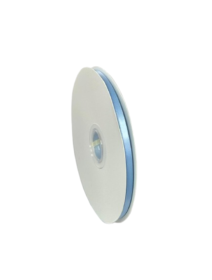 Panglică Double-face satin  6MM/91,4 METRI (Bluebird 333)