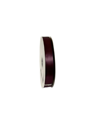 Panglică Double-face satin  22MM/91,4 METRI (Burgundy 277)
