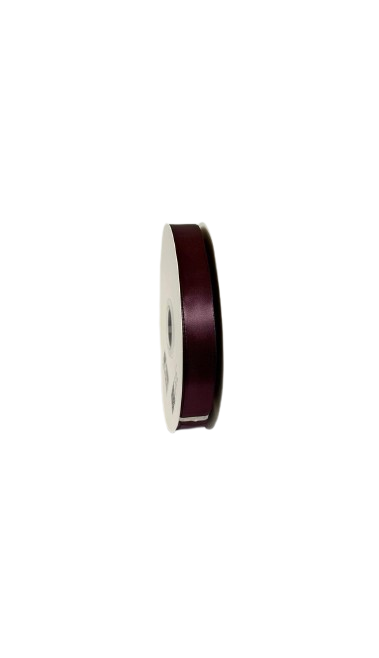 Panglică Double-face satin  22MM/91,4 METRI (Burgundy 277)