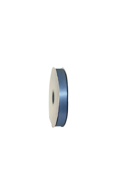 Panglică Double-face satin  22MM/91,4 METRI (Antique Blue 338)