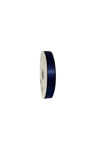 Panglică Double-face satin  22MM/91,4 METRI (Navy 370)