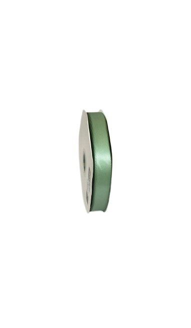 Panglică Double-face satin  22MM/91,4 METRI (Sage Green 577)