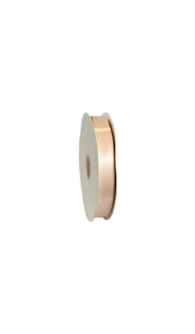 Panglică Double-face satin  22MM/91,4 METRI (Petal Peach 714)