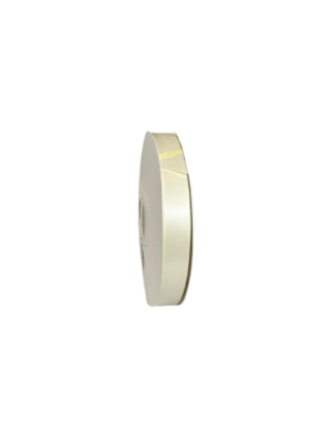 Panglică Double-face satin  22MM/91,4 METRI (Antique White 028)