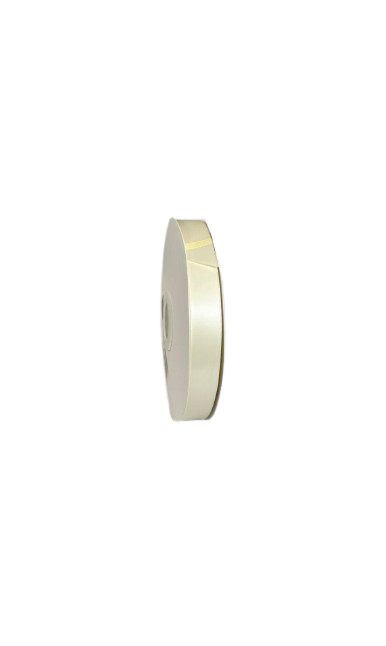 Panglică Double-face satin  22MM/91,4 METRI (Antique White 028)