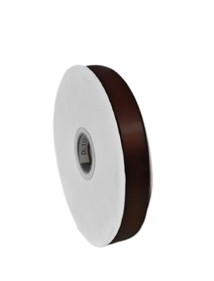 Panglică Double-face satin  22MM/91,4 METRI (Black Coffee 855)