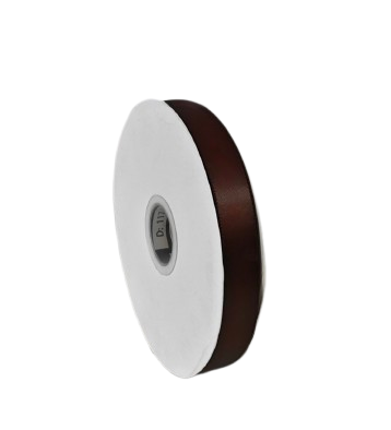 Panglică Double-face satin  22MM/91,4 METRI (Black Coffee 855)