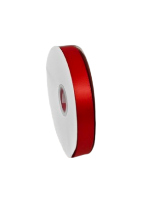 Panglică Double-face satin  22MM/91,4 METRI (Poppy Red 235)