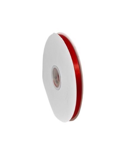 Panglică Double-face satin  9MM/91,4 METRI (Poppy Red 235)